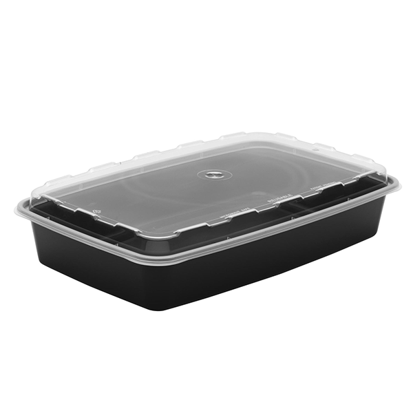Snap Pak 48oz Square Meal Prep / Food Storage Container