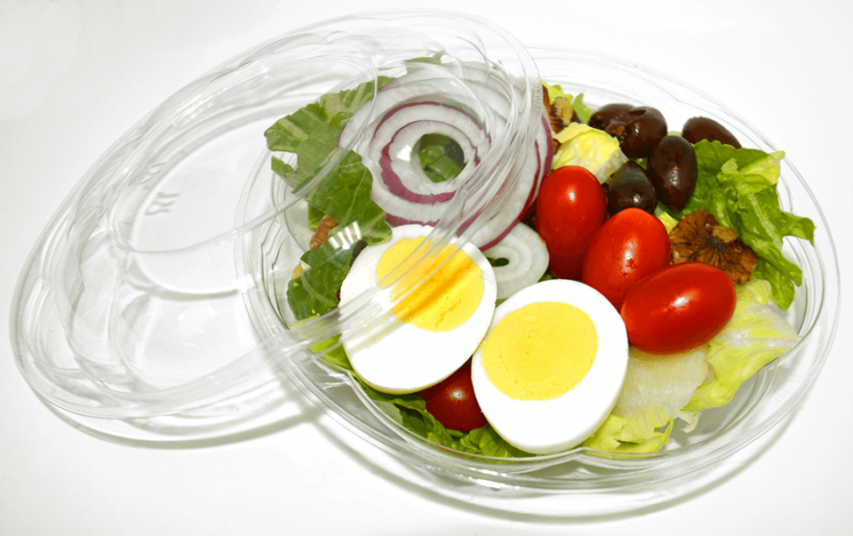 Swirl Salad Bowl by snap pak