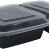 3Qtr Container with 2 Compartments